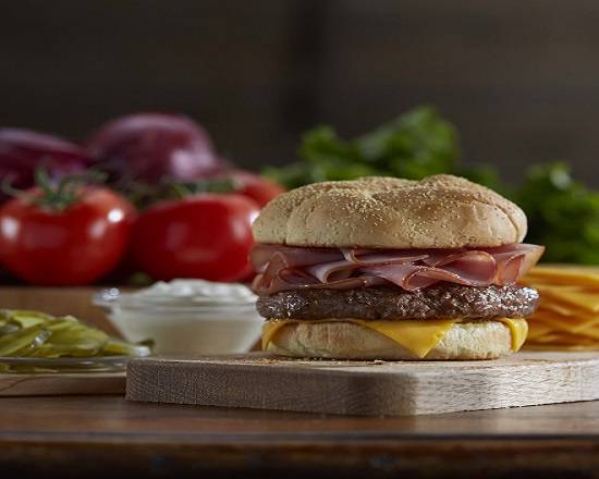 Order Double R Bar Burger food online from Roy Rogers store, Solomons on bringmethat.com