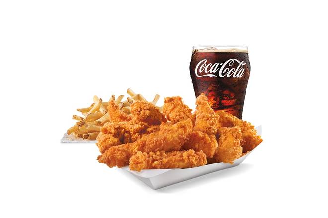 Order 10 Piece - Hand-Breaded Chicken Tenders™ Box Combo food online from Hardee store, North Augusta on bringmethat.com