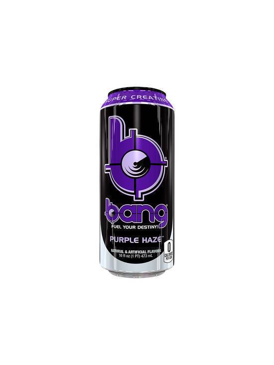 Order Bang Purple Haze 16 OZ can food online from Chevron Extramile store, San Francisco on bringmethat.com