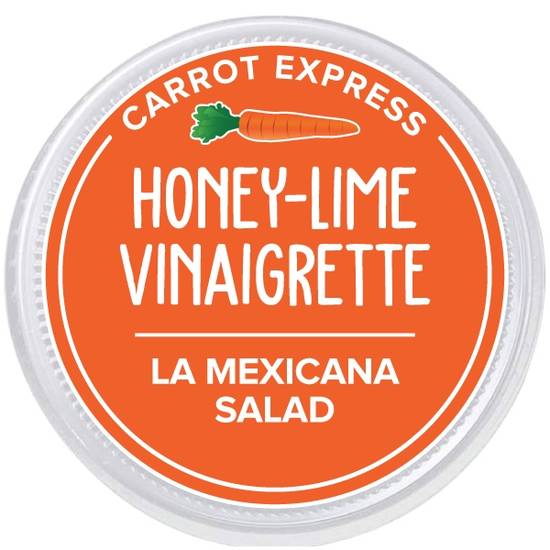 Order Honey-Lime Peanut Vinaigrette food online from Carrot Express store, Weston on bringmethat.com