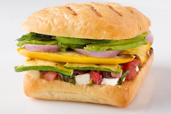 Order Grilled Vegetable Panini food online from F2o Fresh to Order store, Johns Creek on bringmethat.com