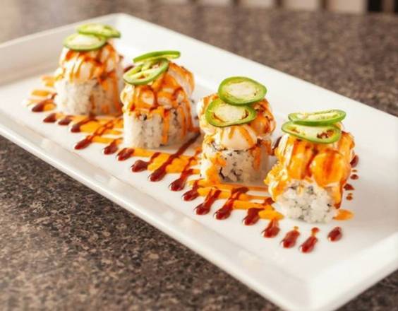 Order Dynamite roll 8pcs food online from #35 store, Seattle on bringmethat.com