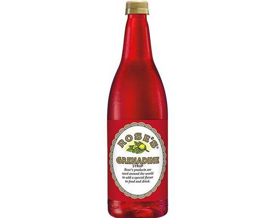 Order Rose's Grenadine Syrup, 1L food online from Golden Ox Liquors store, Saint Augustine on bringmethat.com