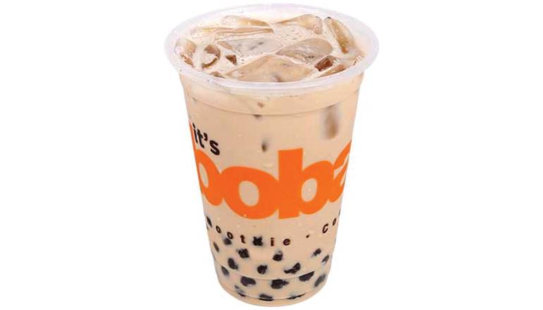 Order Hokkaido Milk Tea Smoothie food online from Boba Time store, Los Angeles on bringmethat.com