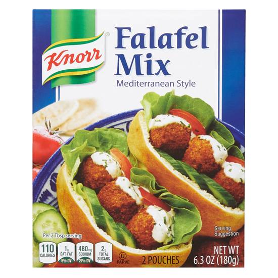 Order Knorr Kosher Falafel Mix 6.3oz food online from Drinks At Your Door by Gopuff store, Newton Highlands on bringmethat.com