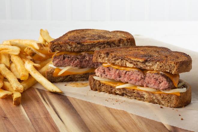 Order Crush Patty Melt* food online from Bakers Square Restaurant & Pies store, Mankato on bringmethat.com