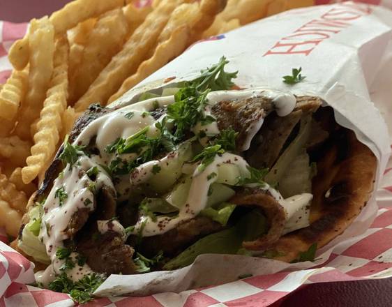 Order Gyro Sandwich food online from Shawarma King store, Seattle on bringmethat.com