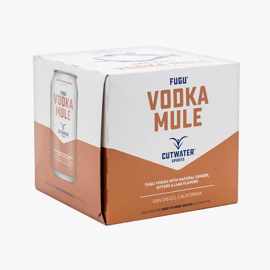 Order Cutwater Spirits Vodka Mule food online from The Village Store store, San Diego on bringmethat.com