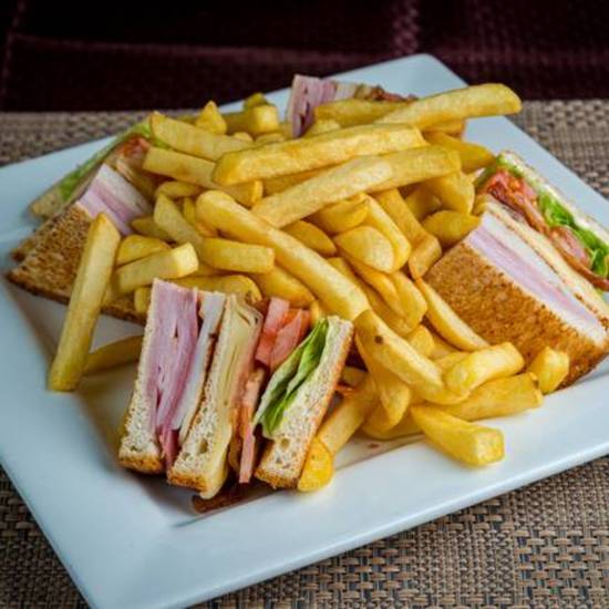 Order CLUB SANDWICH food online from I Am Latin Cafe store, Miami on bringmethat.com
