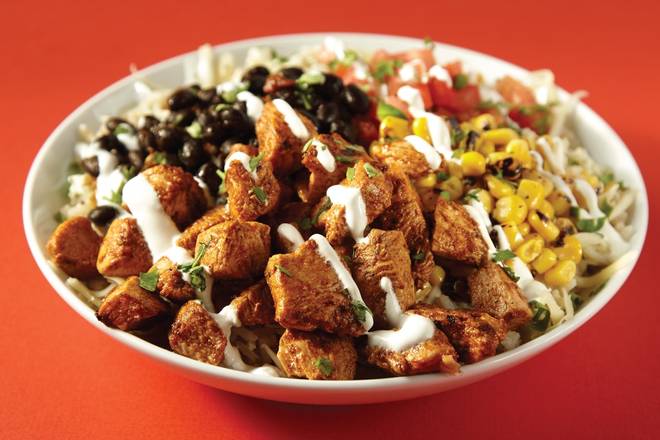 Order The Spicy Chicken Ranch Bowl food online from Savage Burrito store, Brookfield on bringmethat.com