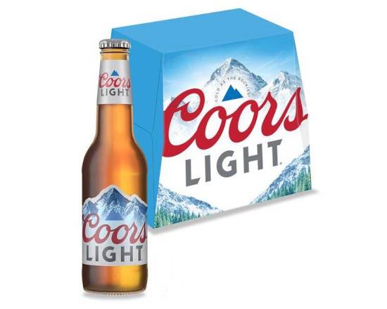Order Coors Light, 12pk-12oz bottle beer (4.2% ABV) food online from Woodbury Wine & Spirits store, ORLANDO on bringmethat.com