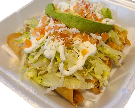 Order Tacos Dorados food online from Gonzalo Taqueria Y Carnitas store, Lake Worth on bringmethat.com