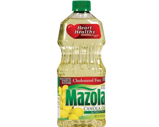 Order Mazola Canola Oil (40 oz) food online from Bay Supermarket store, Miami Beach on bringmethat.com