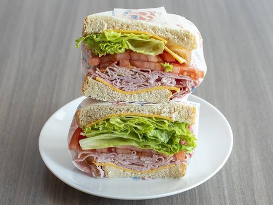 Order Sliced Ham Sandwich food online from The Original Brooklyn Water Bagel store, Winter Park on bringmethat.com