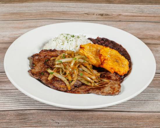 Order Bistec de Palomilla food online from Chao Pescao store, San Francisco on bringmethat.com