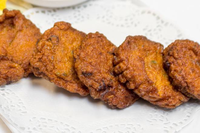 Order Fish Cakes (5 Pcs) food online from Thai Chili Cuisine store, Santa Clara on bringmethat.com
