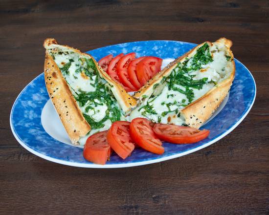 Order Feta Cheese Pide food online from Cappadocia Turkish Cuisine store, Orlando on bringmethat.com