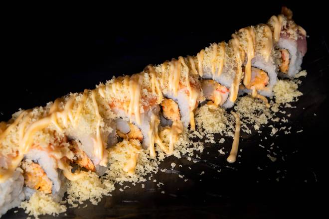 Order GOLDEN GATE ROLL (8) (Spicy) food online from Qin Dynasty store, Houston on bringmethat.com