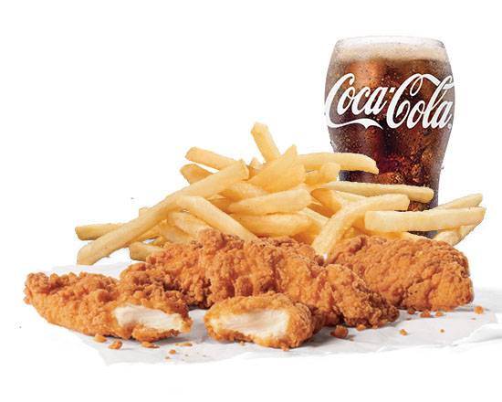 Order Large Crispy Chicken Strips (4) Combo food online from Jack In The Box store, Nashville on bringmethat.com
