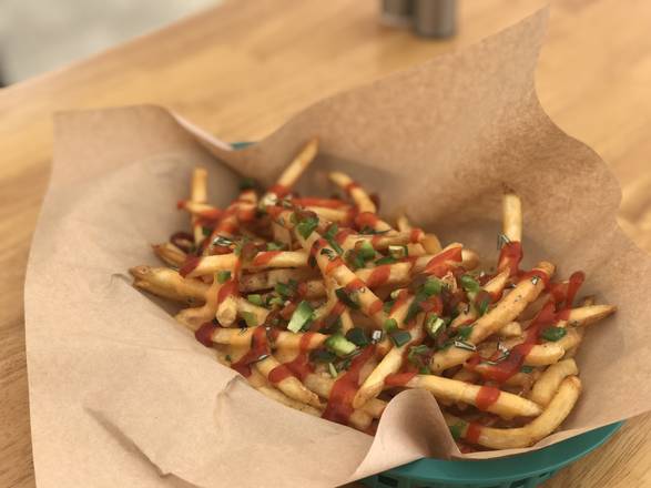 Order Angry Cheese Fries food online from A Vegan Spot store, Windermere on bringmethat.com