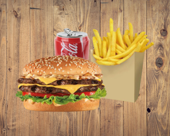 📜MENU DOUBLE BURGER 🍔🧀🥩