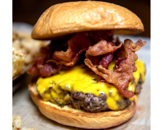 Order The Bacon Burger food online from Boss Burger & Brew store, Hialeah on bringmethat.com