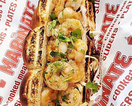 Order Honey Lime Shrimp Sloppy Sliders food online from Marinate store, West Hollywood on bringmethat.com