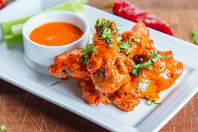 Order World's Most Delectable Chicken Wings food online from Pinstripes store, North Bethesda on bringmethat.com