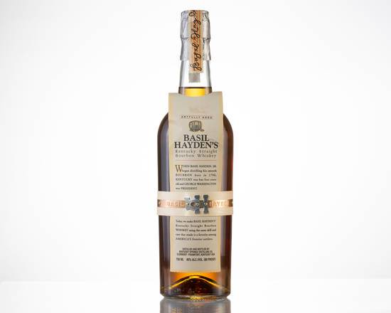 Order Basil Hayden's, 750mL whiskey (40.0% ABV) food online from Flame Liquors store, Tequesta on bringmethat.com