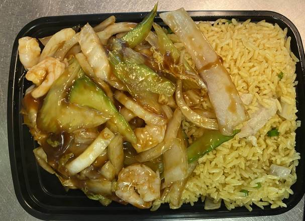 Order Shrimp Chow Mein food online from China Express store, Minneapolis on bringmethat.com