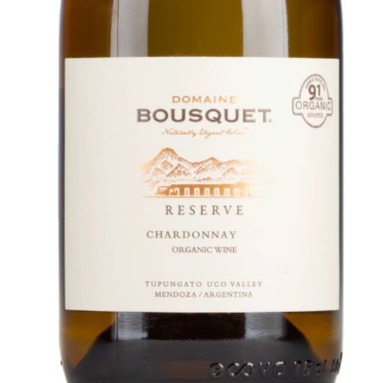 Order Domaine Bousquet - Chardonnay Reserve - Organic - Mendoza/Argentina food online from Santa Monica Liquor store, Santa Monica on bringmethat.com