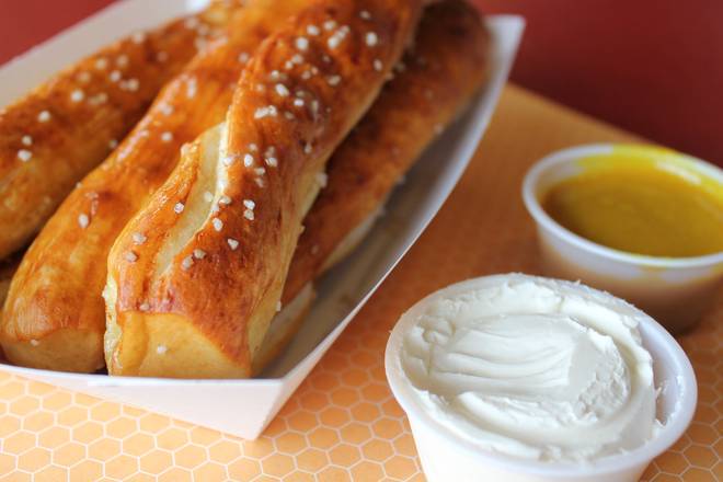 Order Pretzel 6pc Sticks food online from Ben Soft Pretzels store, Warsaw on bringmethat.com