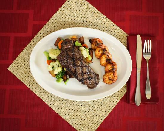 Order New York Steak (10oz) food online from Churrasco Fusion store, West Palm Beach on bringmethat.com