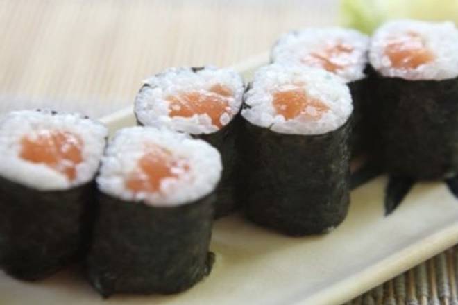 Order 1.  Salmon Roll food online from Sake House - Amberly Dr. store, Tampa on bringmethat.com