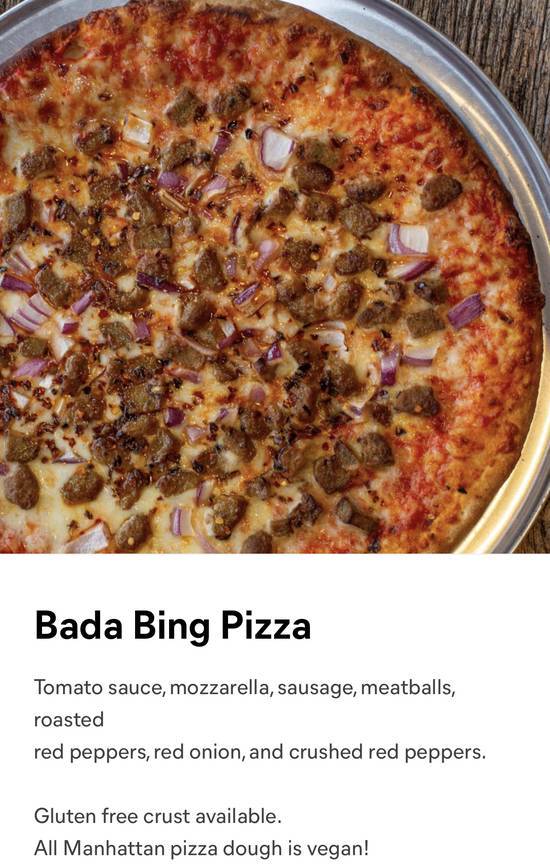 Order Bada Bing food online from Manhattan Pizza store, Fairfax on bringmethat.com