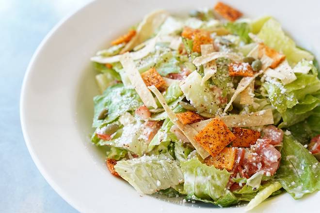 Order Half Numex Caesar Salad food online from Sharky's Woodfired Mexican Grill store, Los Angeles on bringmethat.com