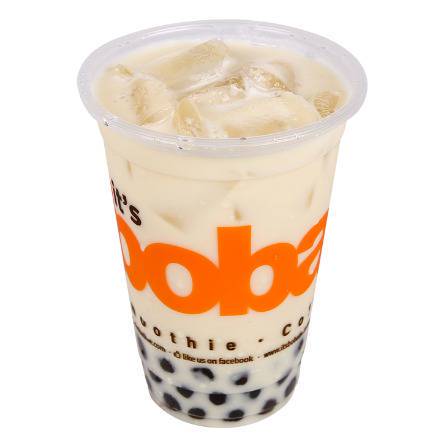 Order Honey Green Milk Tea food online from Boba Time store, Los Angeles on bringmethat.com