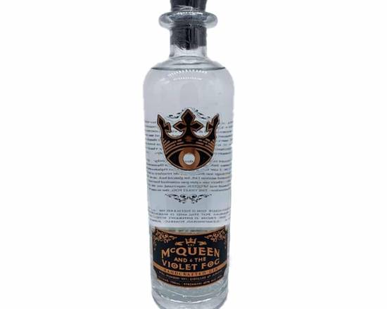 Order McQueen and the Violet Fog Gin 750 ml food online from Silver Liquor Market store, Los Angeles on bringmethat.com