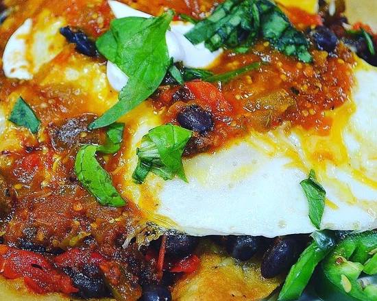 Order Huevos Rancheros food online from Old Dixie Cafe Breakfast And Lunch store, Jupiter on bringmethat.com