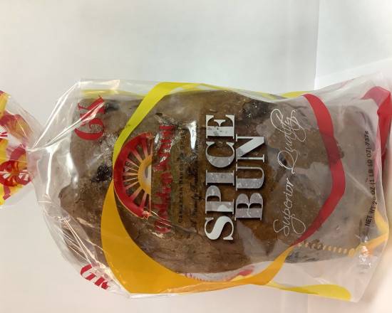 Order Large Spice Bun food online from Carib Grill Caribbean Restaurant store, Upper Darby on bringmethat.com