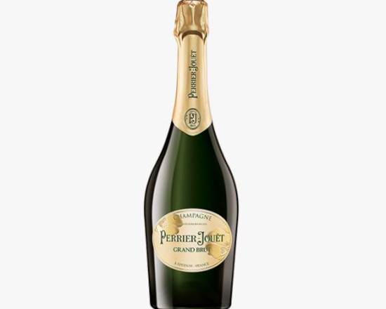 Order Perrier-Jouet Grand BRUT, 750ML champagne (12.0% ABV) food online from Golden Ox Liquors store, Saint Augustine on bringmethat.com