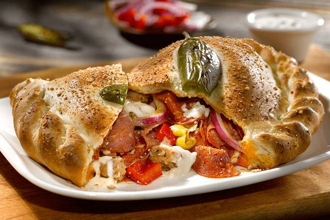 Order CHICAGO FIRE CALZONE food online from Old Chicago 18 store, Westminster on bringmethat.com
