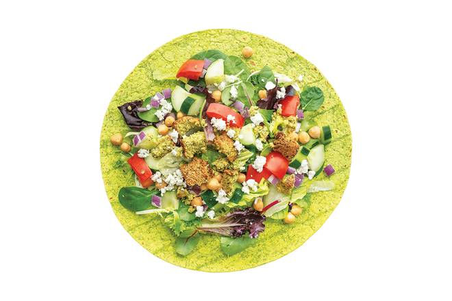 Order Mediterranean Veggie Wrap food online from Salata store, Friendswood on bringmethat.com