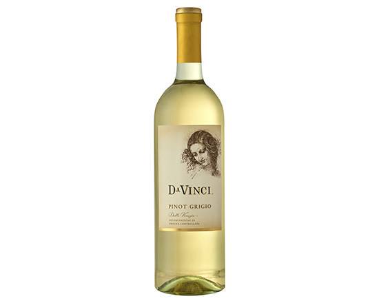 Order DaVinci Pinot Grigio Italian, 750mL white wine (12.5% ABV) food online from Bellerose Wines & Liquor store, Queens on bringmethat.com