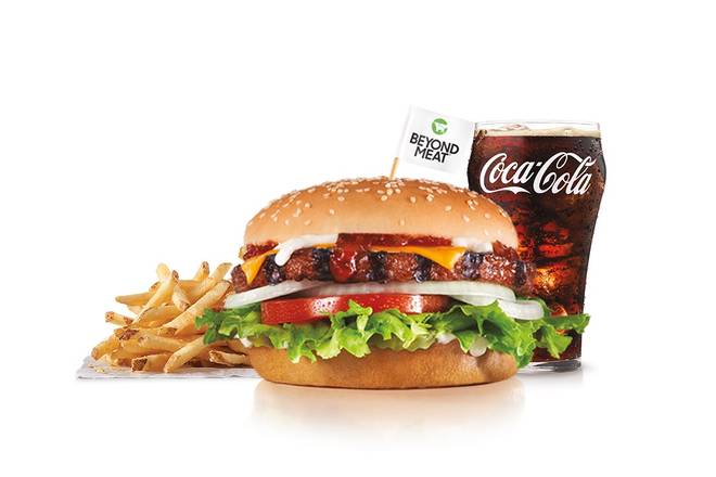 Order Beyond Famous Star® with Cheese Combo food online from Carl's Jr. store, Eureka on bringmethat.com