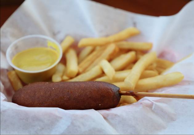 Order Corn Dog food online from Norm's Famous Charbroiled Hamburgers store, Whittier on bringmethat.com