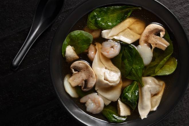 Order Wonton Soup Bowl food online from P.F. Chang's China Bistro store, McAllen on bringmethat.com