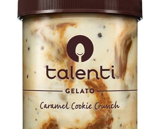 Order Talenti Caramel Cookie Crunch Pint  food online from Fresko Market store, Miami on bringmethat.com