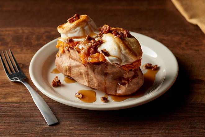 Order Loaded Baked Sweet Potato food online from Cracker Barrel Old Country Store store, Somerset on bringmethat.com