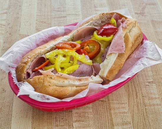 Order Stacked Ham Sub food online from Gabriel Sub Shop store, Orlando on bringmethat.com